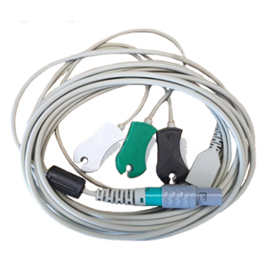 AHA Type 3-Lead ECG Patient Leads
Venue, Venue Go & Venue Fit Systems AHA Type 3-Lead ECG Patient Leads
Venue, Venue Go & Venue Fit Systems