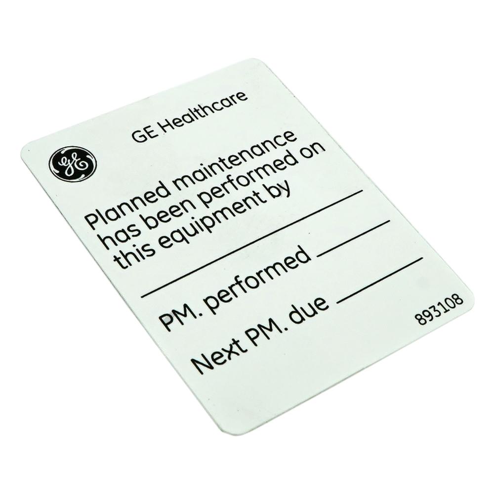 SPARE PART UPDATE STICKER PLANNED MAINTENANCE KIT SPARE PART UPDATE STICKER PLANNED MAINTENANCE KIT