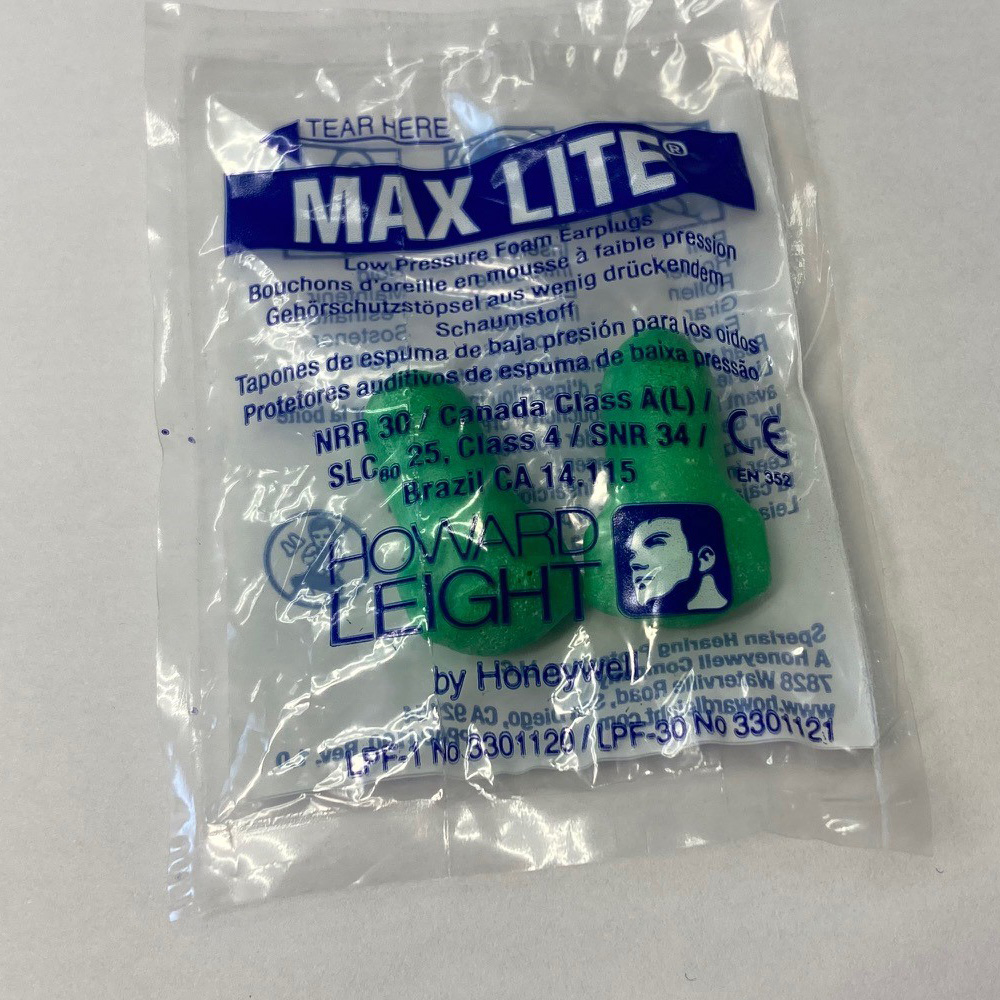 Max Lite Low-Pressure Foam Earplugs Max Lite Low-Pressure Foam Earplugs