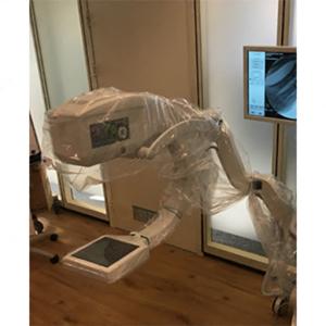 OEC Elite MiniView C-arm drape, plate protector and footswitch cover OEC Elite MiniView C-arm drape, plate protector and footswitch cover