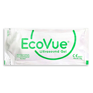 EcoVue® Ultrasound Gel 20g Sterile Packet (Box) EcoVue® Ultrasound Gel 20g Sterile Packet (Box)