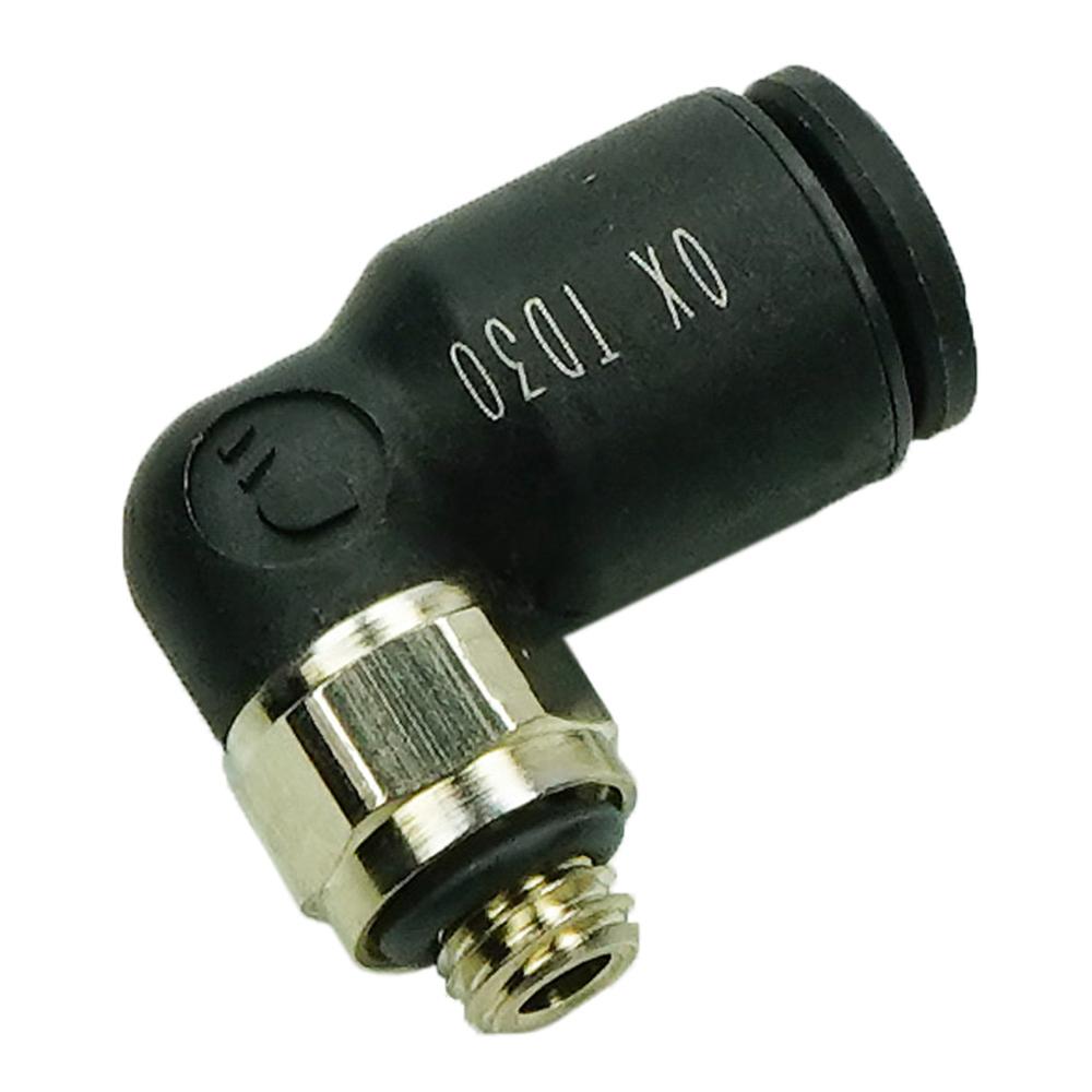 Elbow 6mm Tube-M5 X 0.8 Extension Thread MPOS Elbow 6mm Tube-M5 X 0.8 Extension Thread MPOS