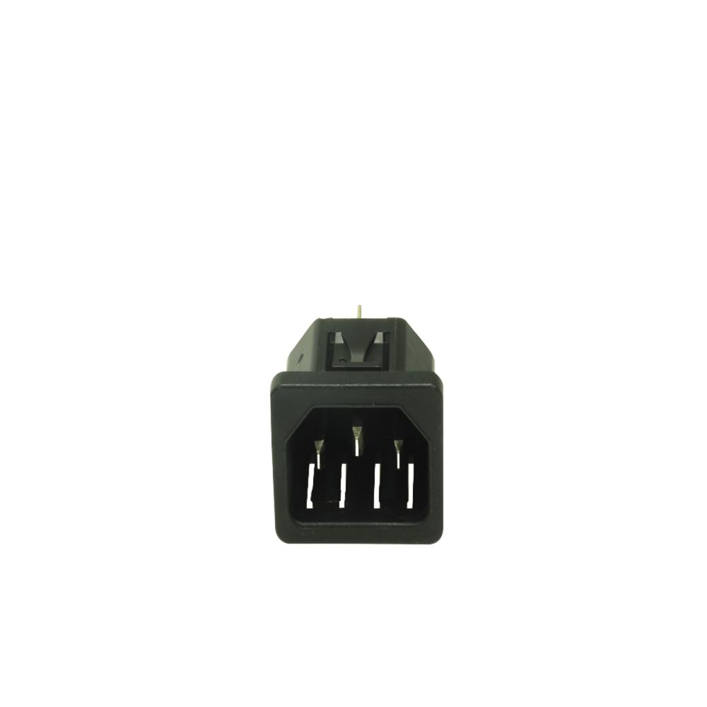 Connector IEC320-C14 Inlet Snap in Connector IEC320-C14 Inlet Snap in