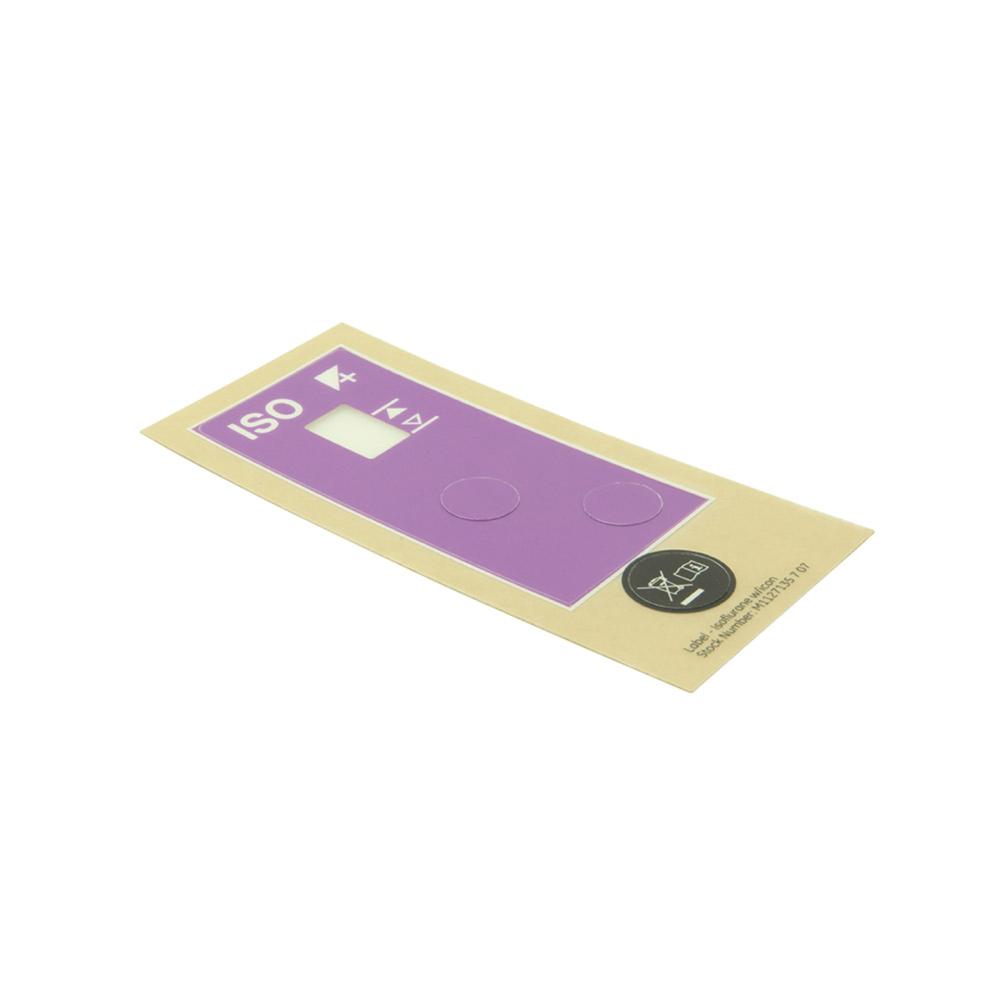 Sticker Label Isoflurane with Icon Sticker Label Isoflurane with Icon