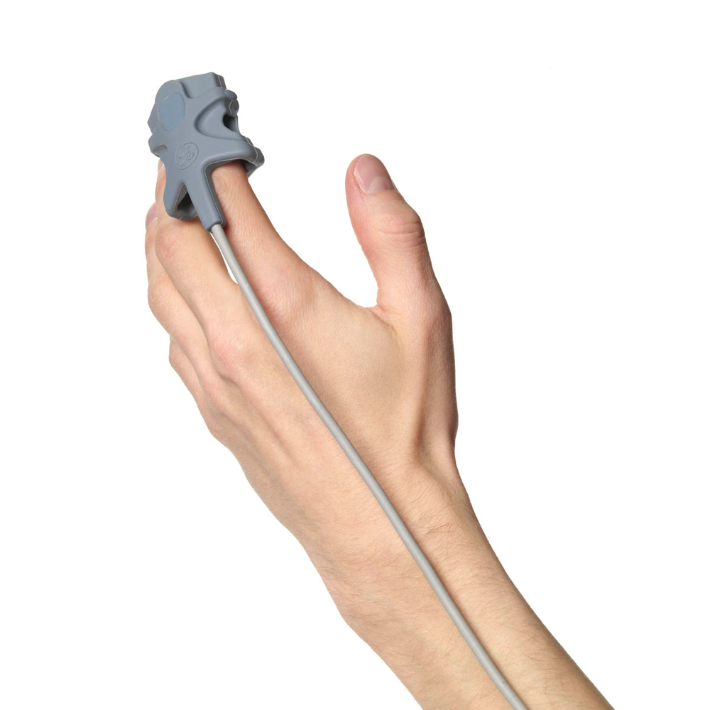 TruSignal™ Integrated SpO2 Resusable Sensor, GE, Finger Tip, Adult, 4m, 1/pack TruSignal™ Integrated SpO2 Resusable Sensor, GE, Finger Tip, Adult, 4m, 1/pack